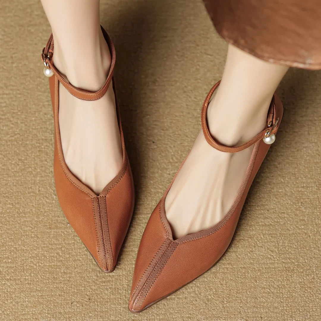 Anna-Berg | Genuine Leather Heels