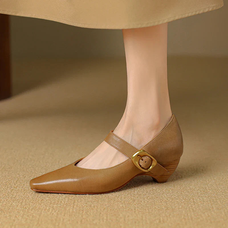 Anna-Berg | Genuine Leather Heels