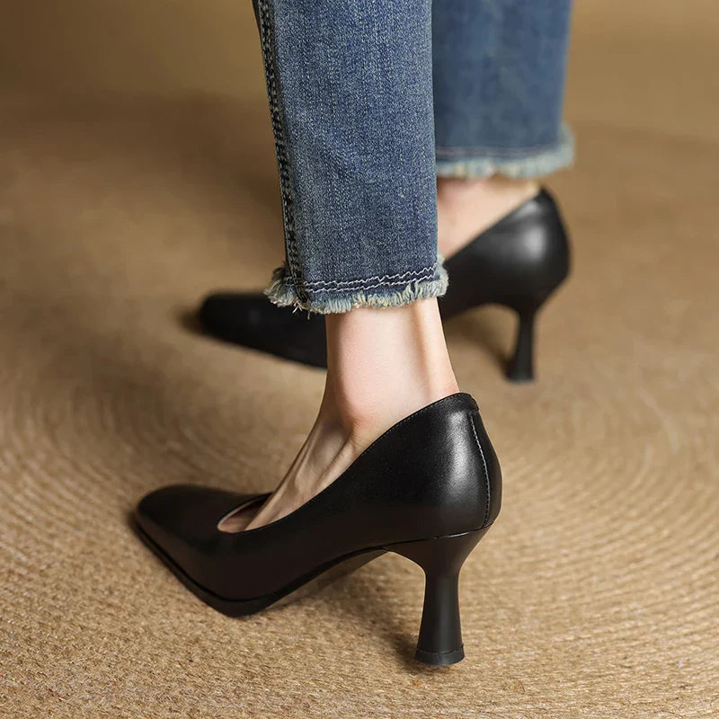 Anna-Berg | Genuine Leather Heels