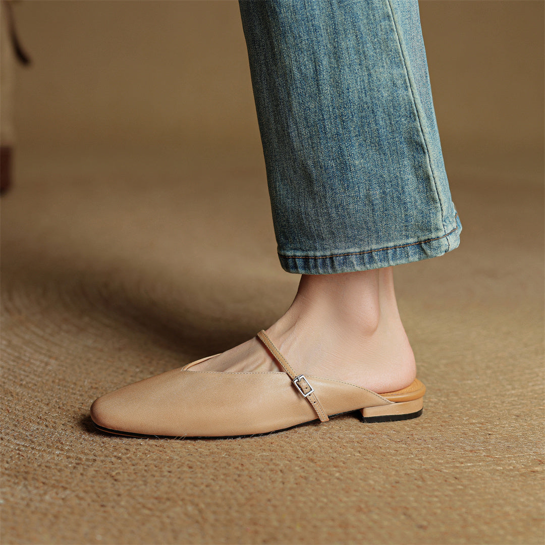 Anna-Berg | Genuine Leather Mules