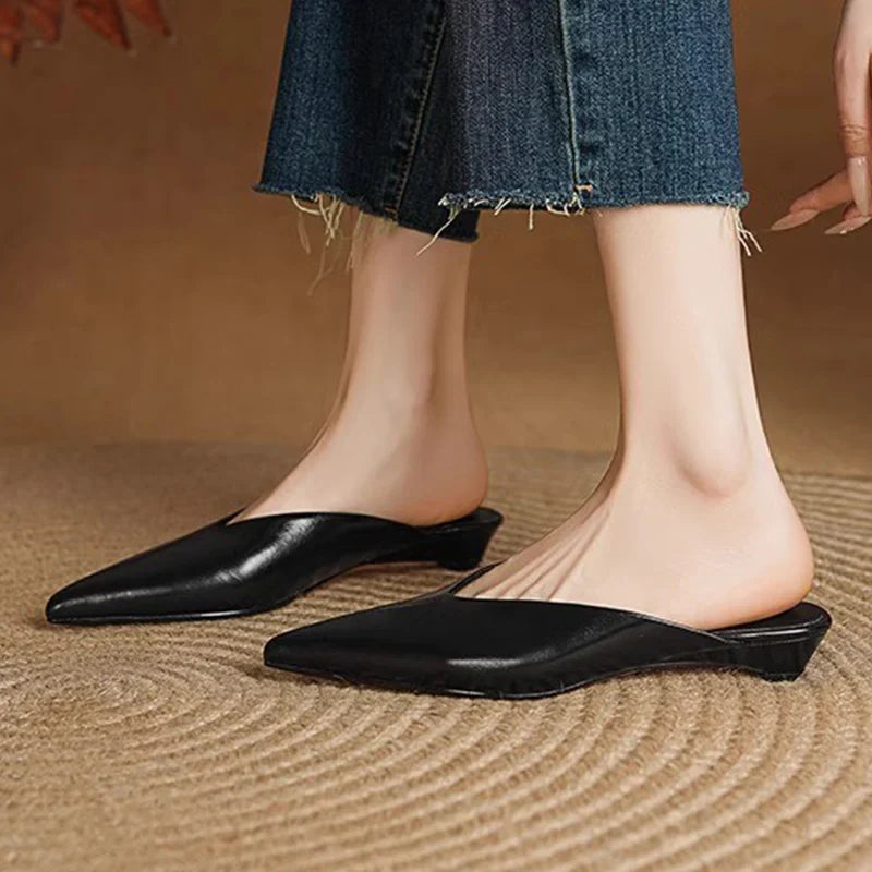 Anna-Berg | Leather Mules