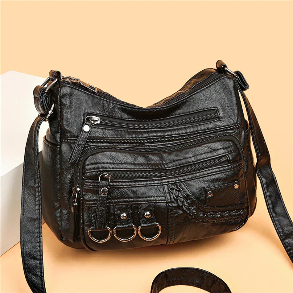 Anna-Berg | Multi-Layer Crossbody Bag