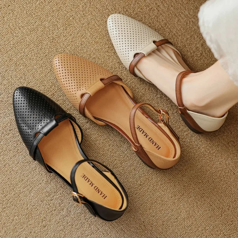 Anna-Berg | Genuine Leather Heels