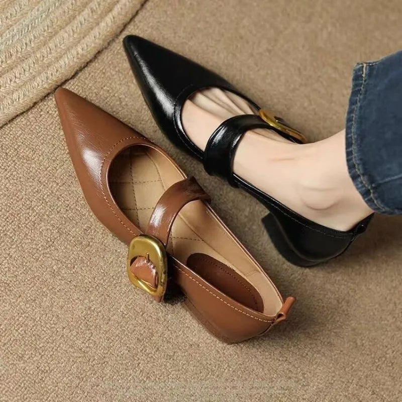 Anna-Berg | Classic Leather Flats