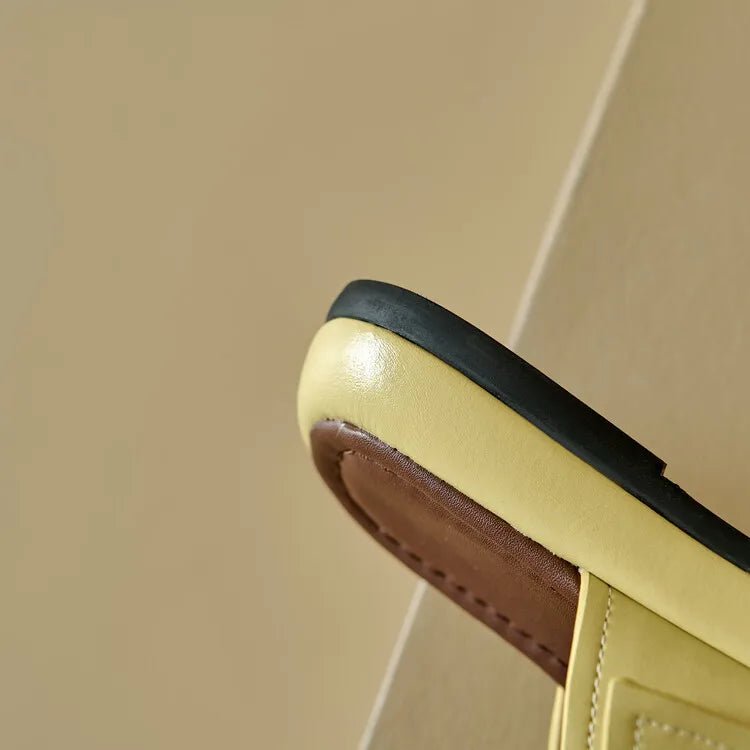 Anna-Berg | Twin-Buckle Slide Sandals