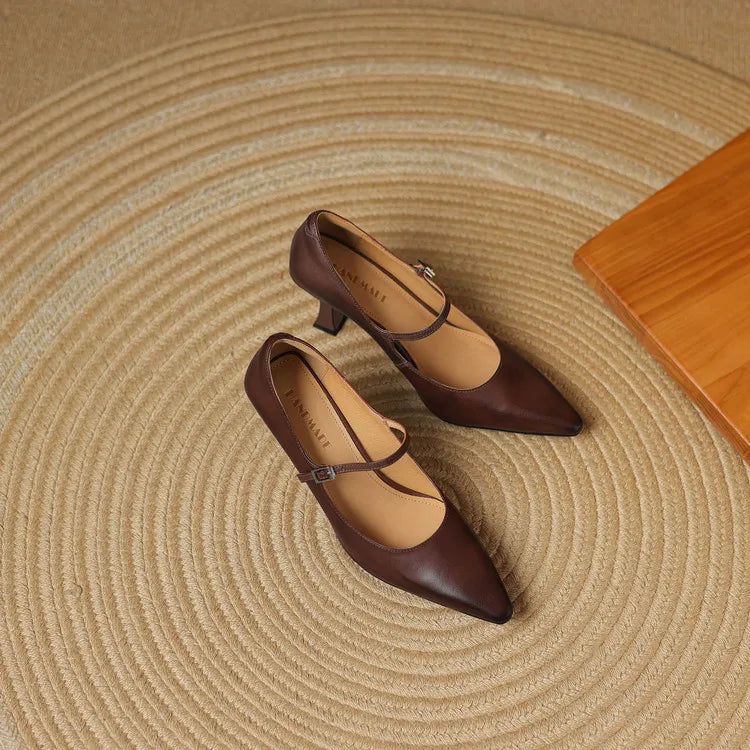 Anna-Berg | Genuine Leather Heels