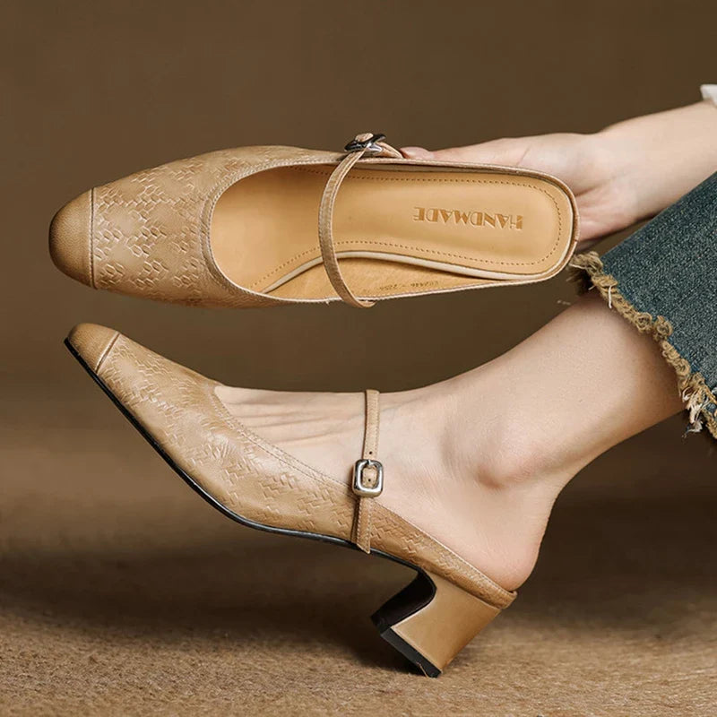 Anna-Berg | Genuine Leather Mules