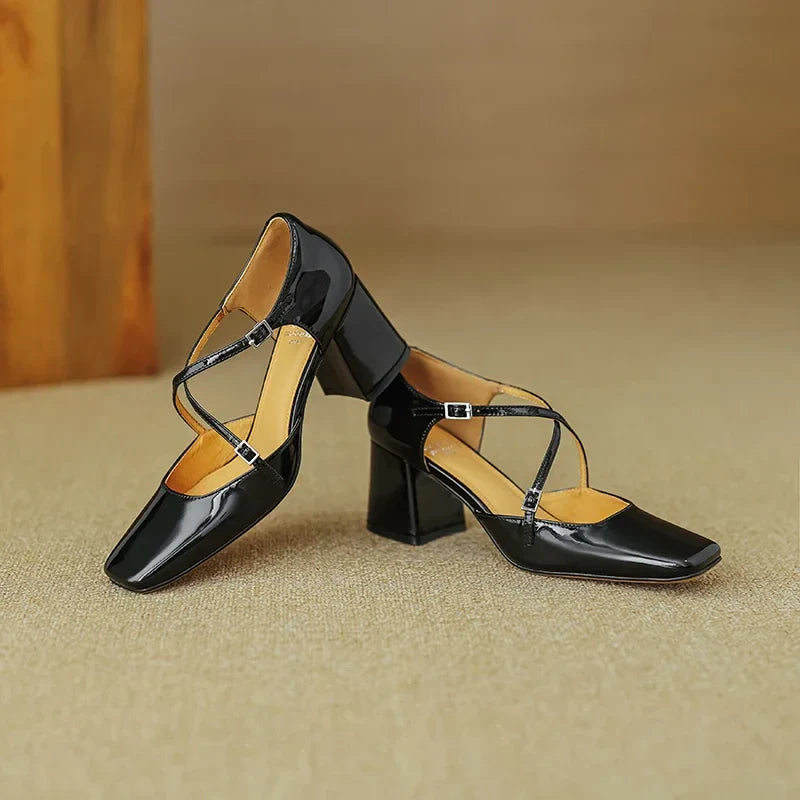 Anna-Berg | Genuine Leather Heels