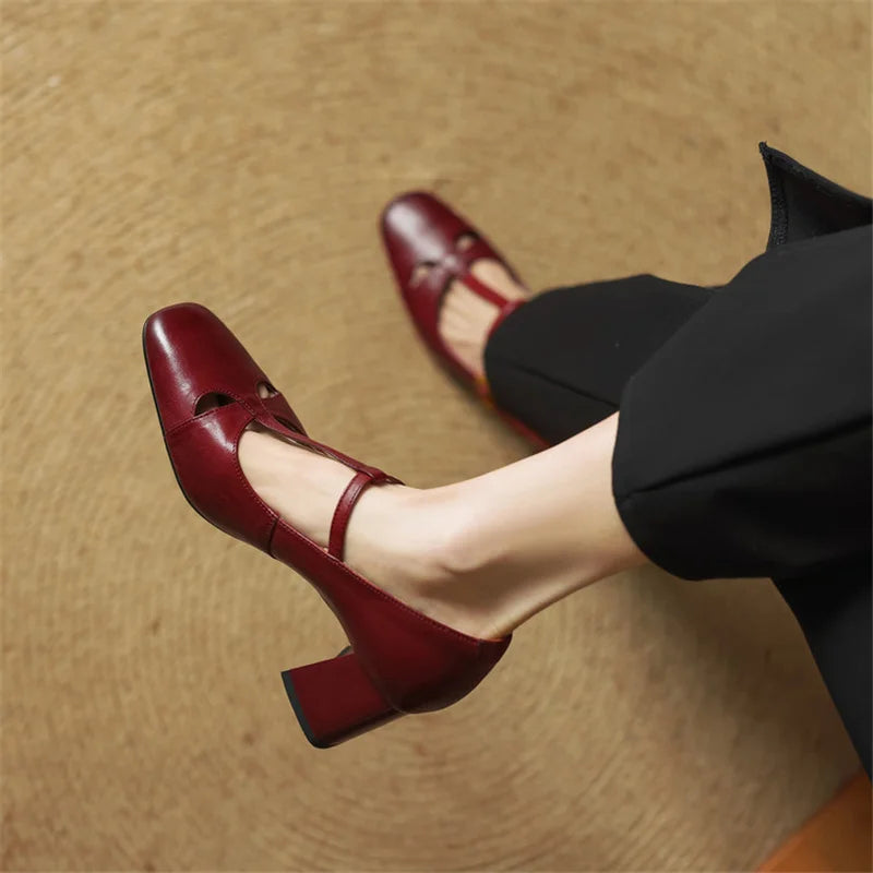 Anna-Berg | Genuine Leather Heels