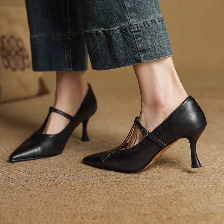 Anna-Berg | Genuine Leather Heels