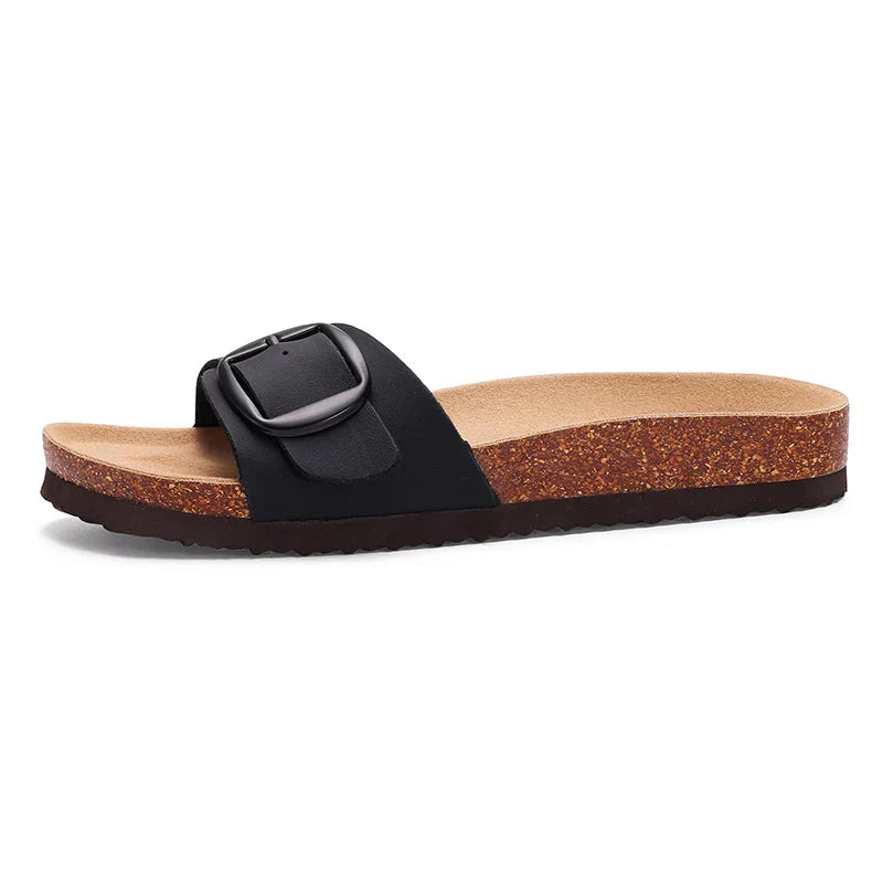 Anna-Berg | Romantic Flat Adjustable Buckle Sandals