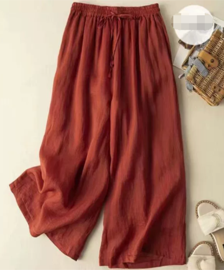 Anna-Berg | Feminine Relaxed Wide-Leg Pants with a Flattering Silhouette
