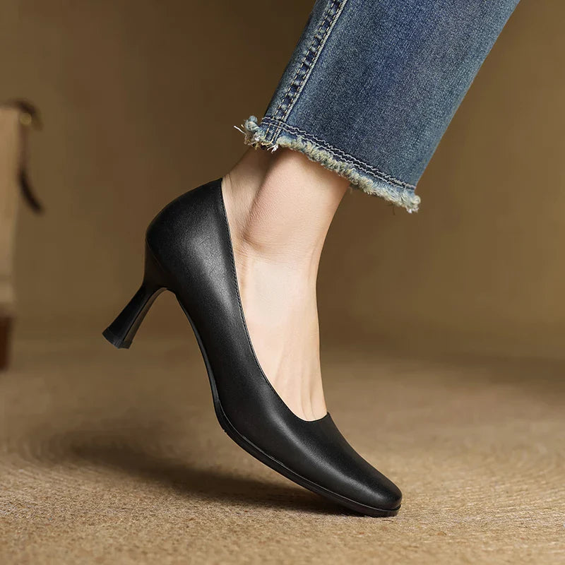 Anna-Berg | Genuine Leather Heels