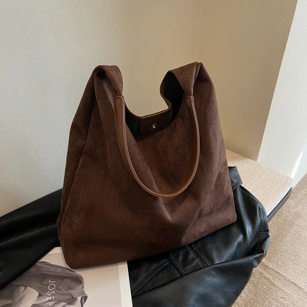 Anna-Berg | Suede Tote Bag