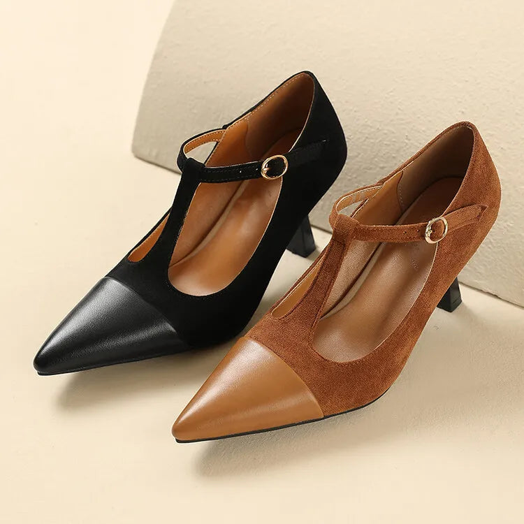 Anna-Berg | Leather Heels