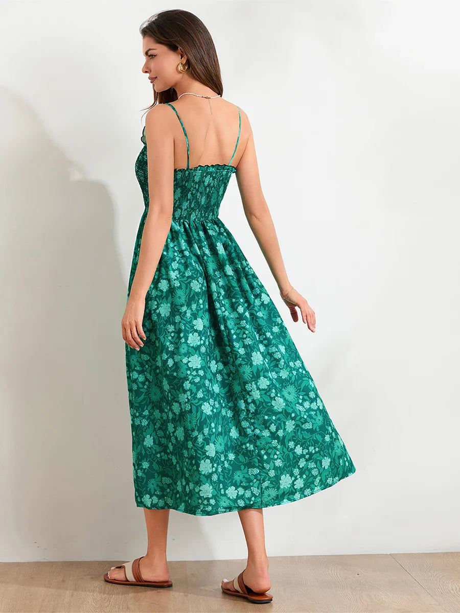 Anna-Berg | Multicolor Floral Maxi Dress