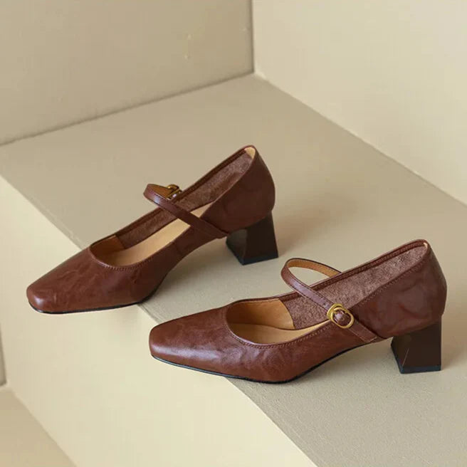 Anna-Berg | Genuine Leather Heels
