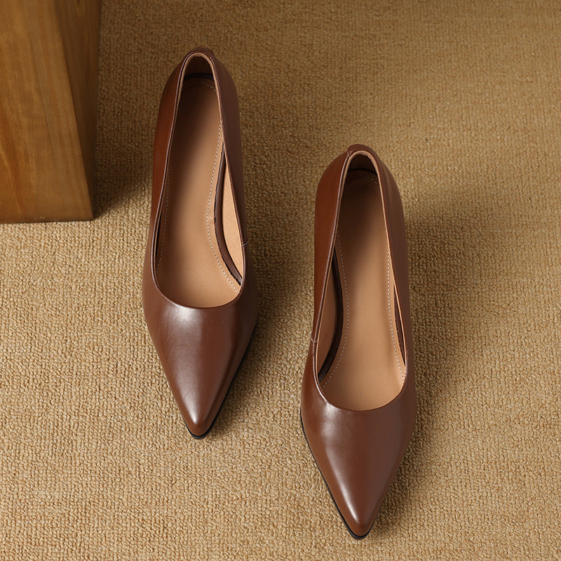 Anna-Berg | Genuine Leather Heels