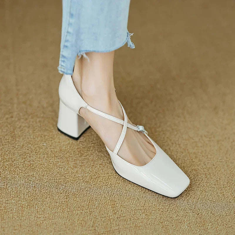 Anna-Berg | Genuine Leather Heels