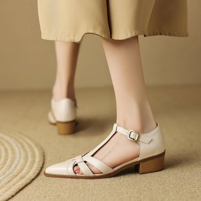 Anna-Berg | Elegant Pointed Toe Pumps