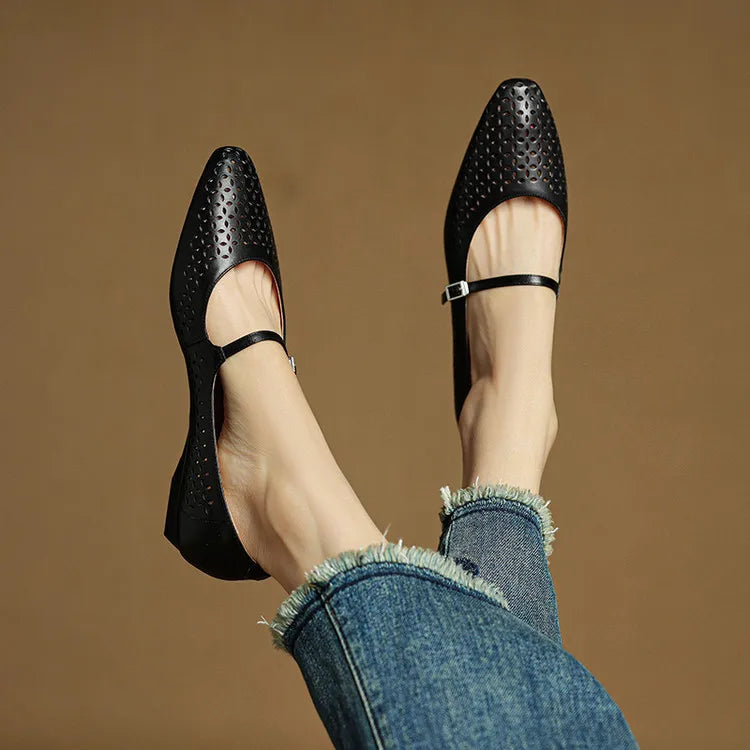 Anna-Berg | Genuine Leather Flats