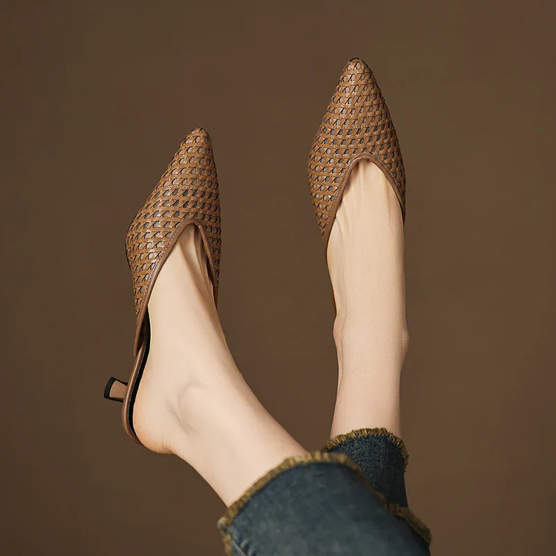 Anna-Berg | Genuine Leather Mules