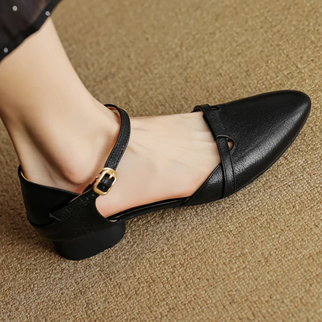 Anna-Berg | Genuine Leather Heels