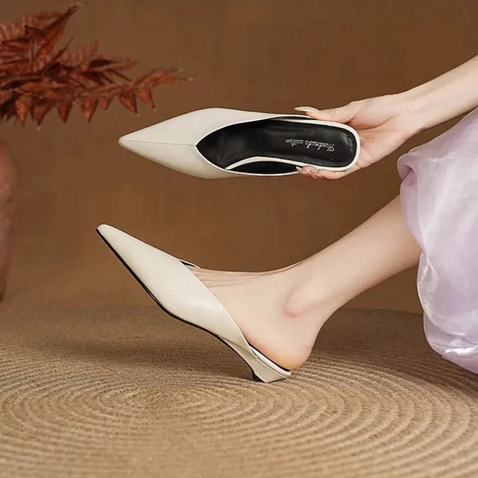 Anna-Berg | Leather Mules