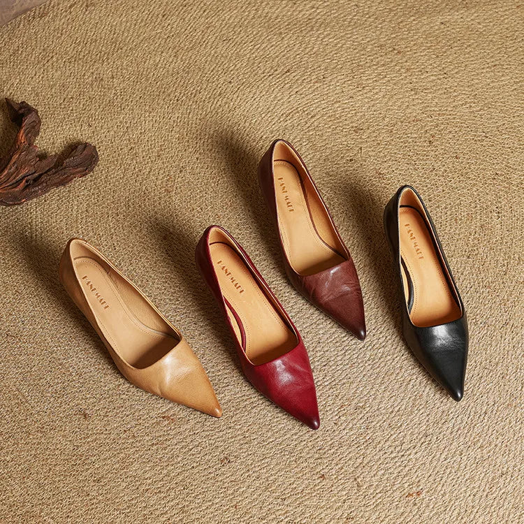 Anna-Berg | Genuine Leather Heels