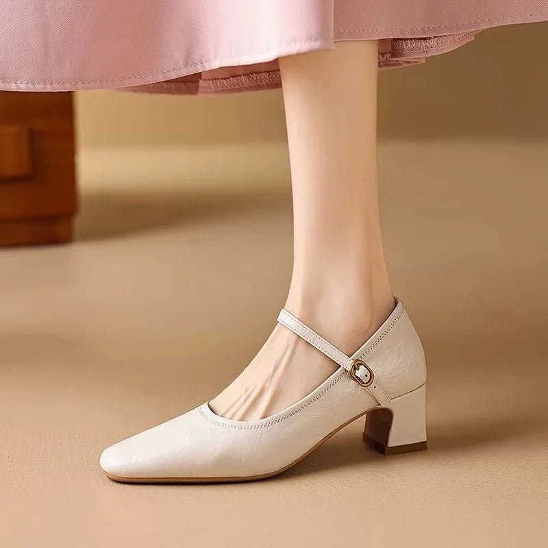 Anna-Berg | Genuine Leather Heels