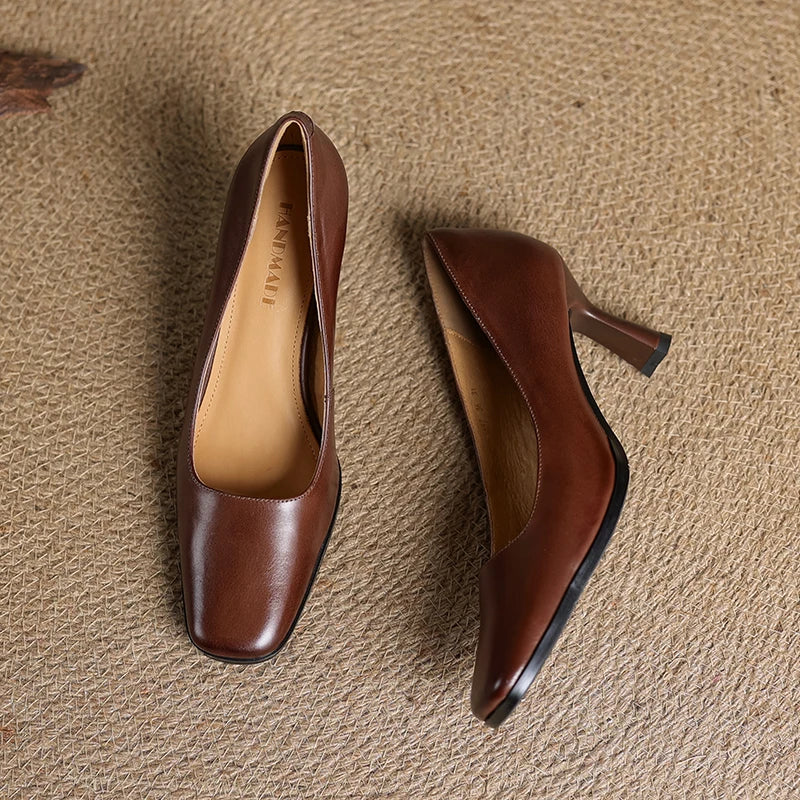 Anna-Berg | Genuine Leather Heels