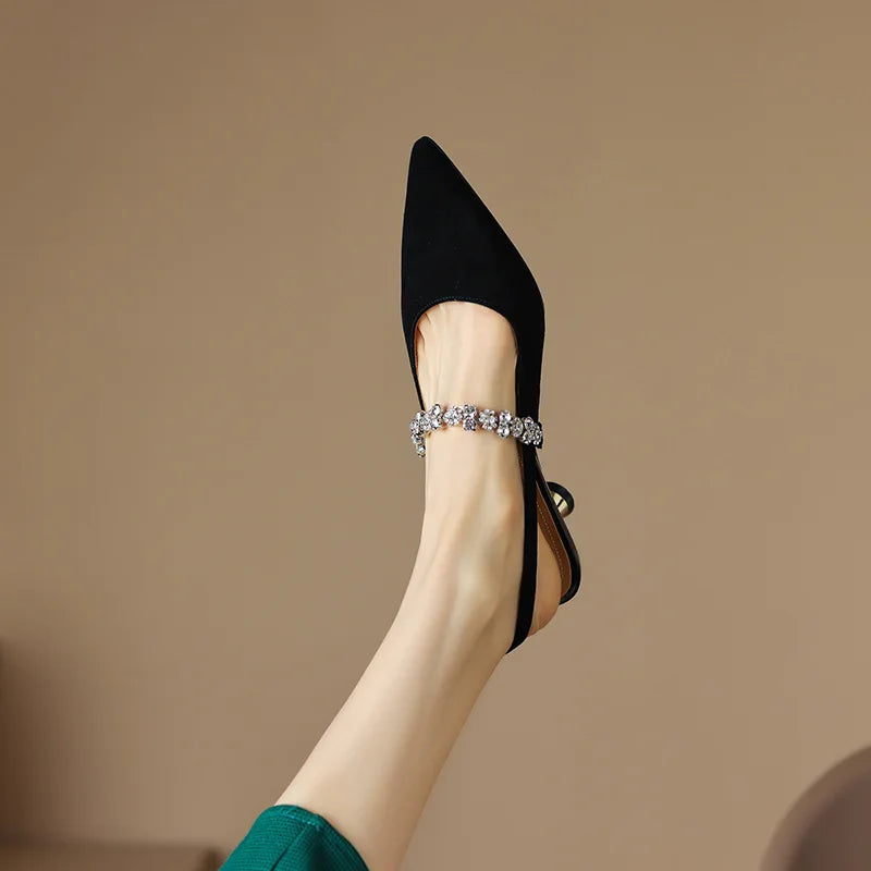 Anna-Berg | Kitten Heels, Elegant, Leather
