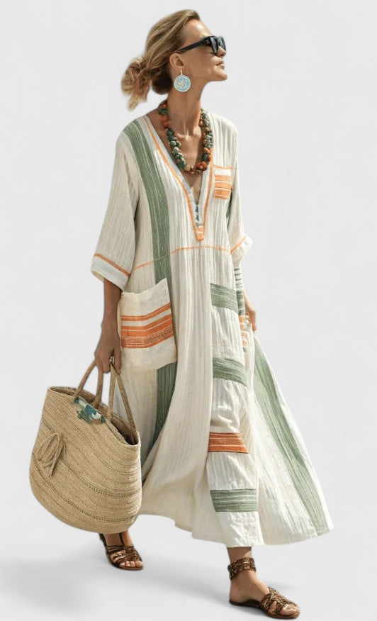 Anna-Berg | Elegant Maxi Dress in a Flattering Cut