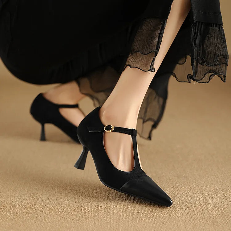 Anna-Berg | Leather Heels
