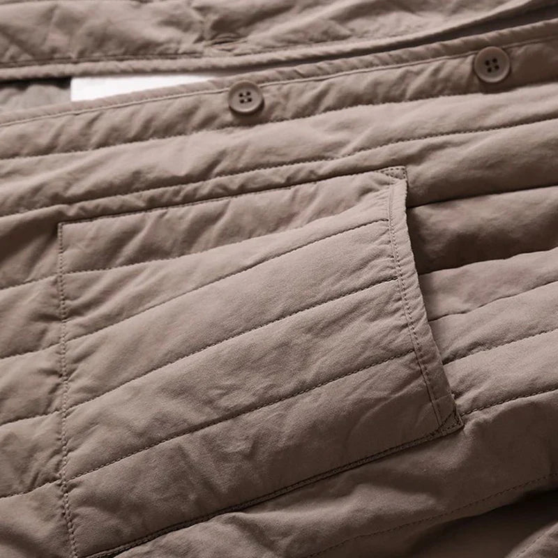 Anna-Berg | Quilted Hooded Coat