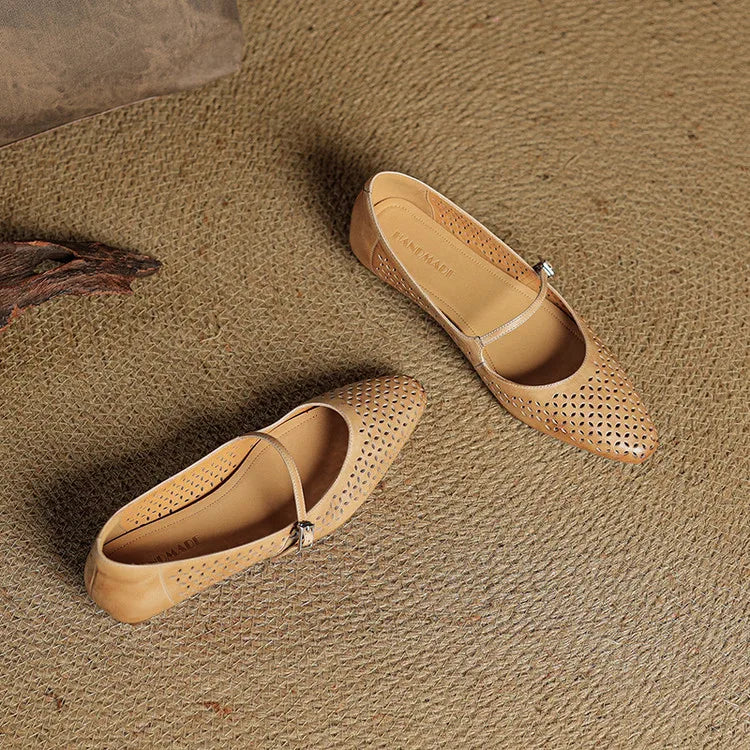 Anna-Berg | Genuine Leather Flats