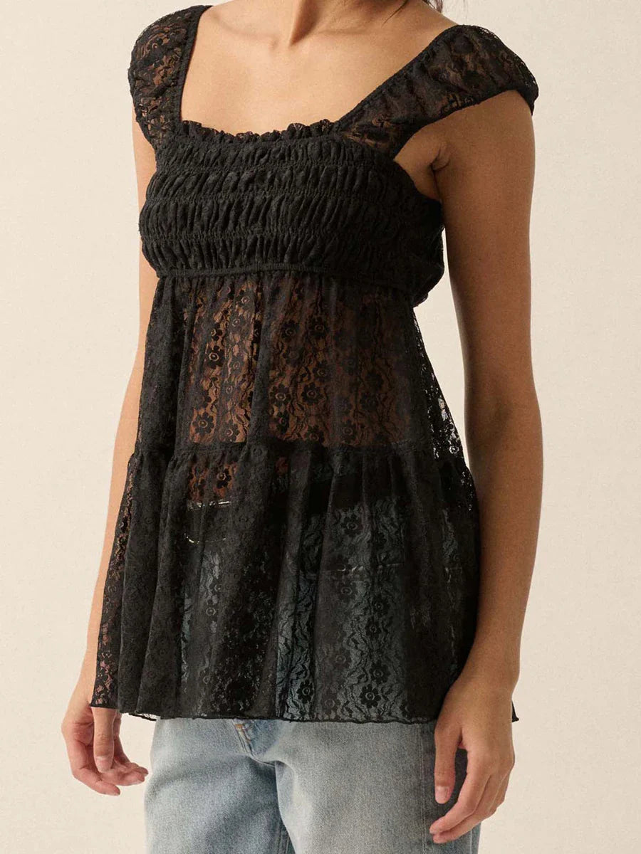 Anna-Berg | Cutout Cropped Top