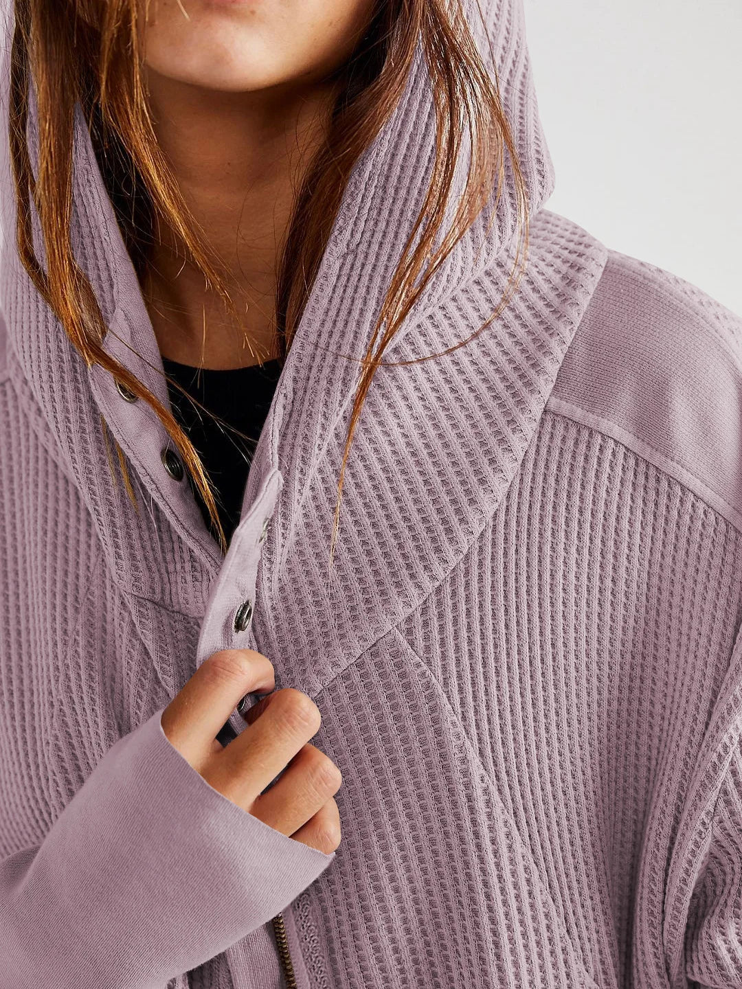Anna-Berg | Hoodie, Waffle