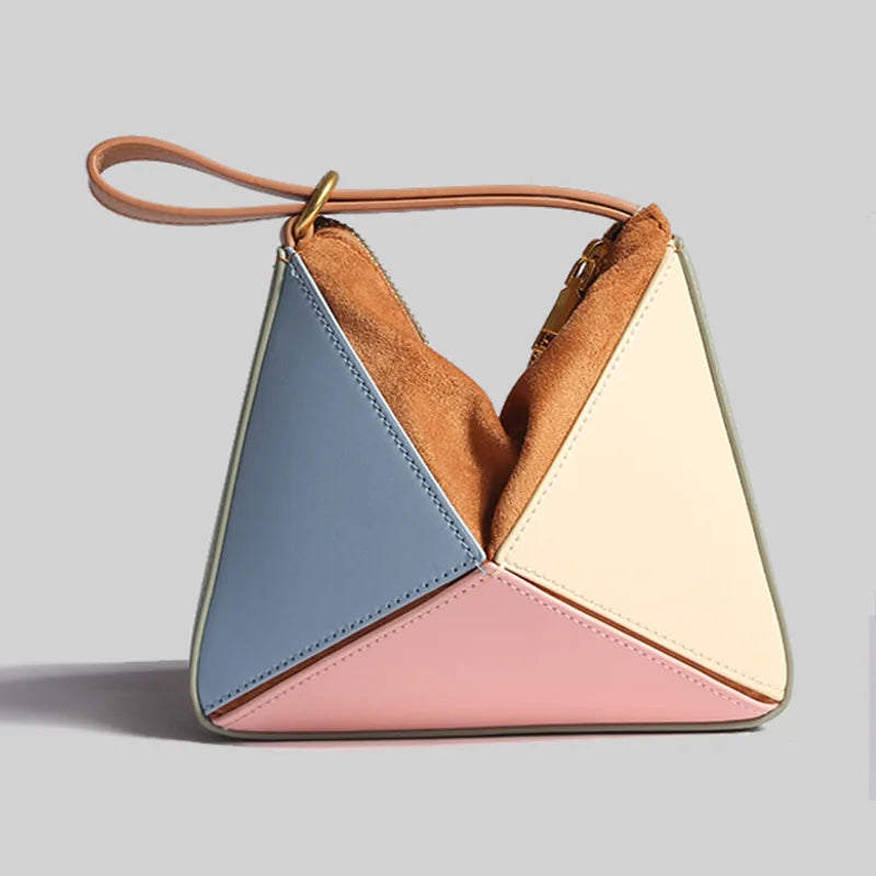 Anna-Berg | Handbag, Women, Leather, Structured, Black, Elegant