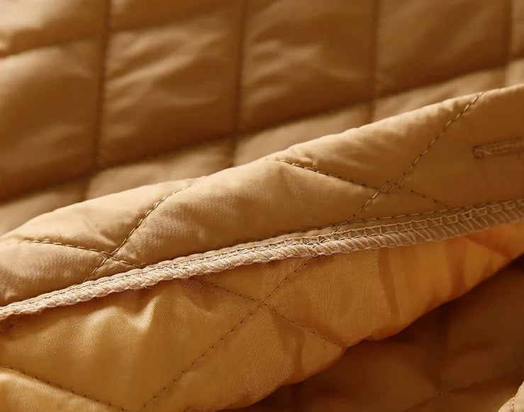 Anna-Berg | Quilted Long Coat