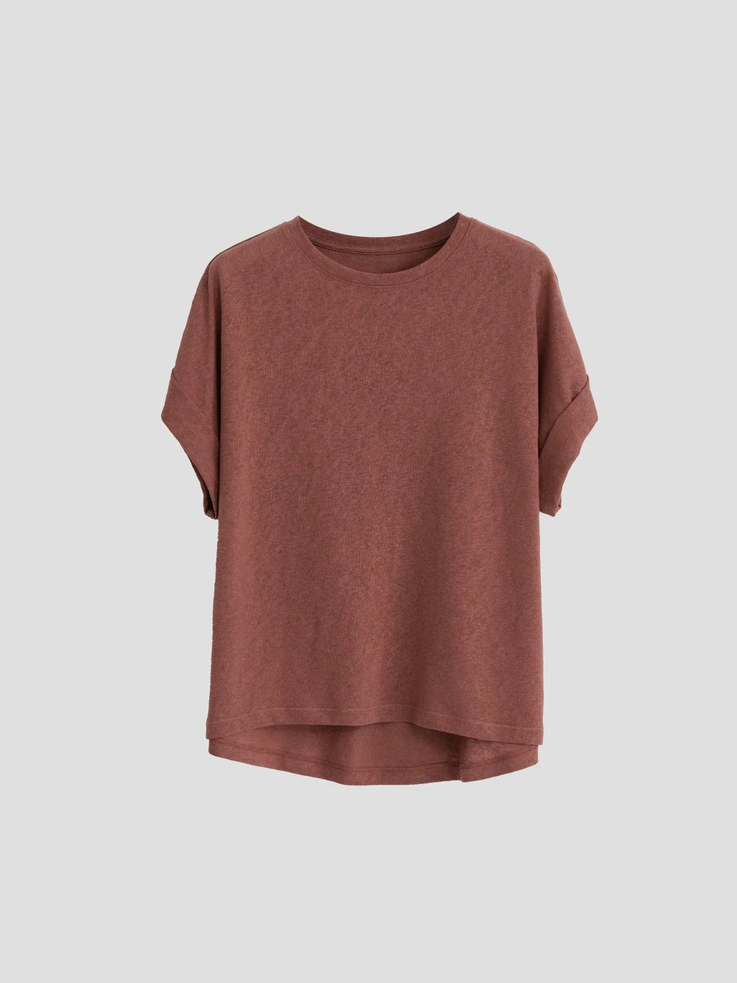 Anna-Berg | Rolled-Cuff Oversized Cotton Jersey Tee