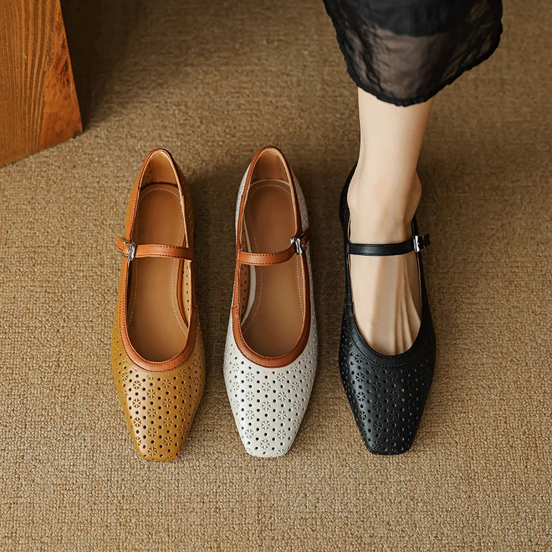 Anna-Berg | Genuine Leather Pumps