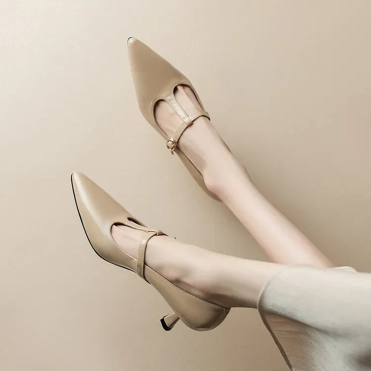 Anna-Berg | Leather Heels
