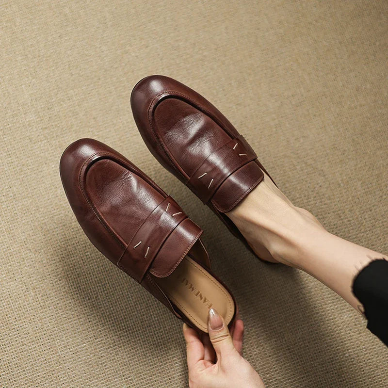 Anna-Berg | Genuine Leather Mules