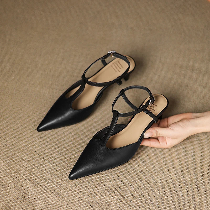 Anna-Berg | Genuine Leather Heels