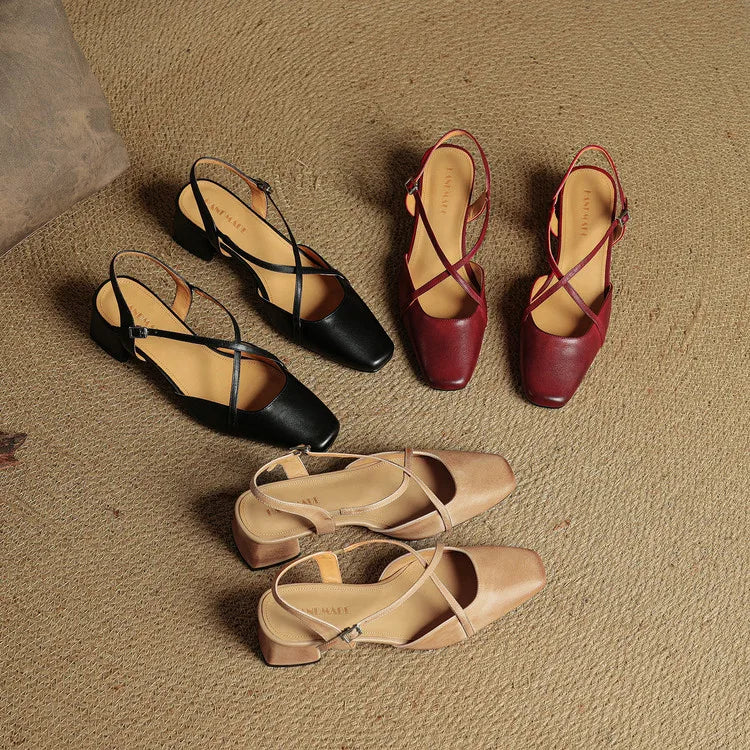 Anna-Berg | Genuine Leather Heels
