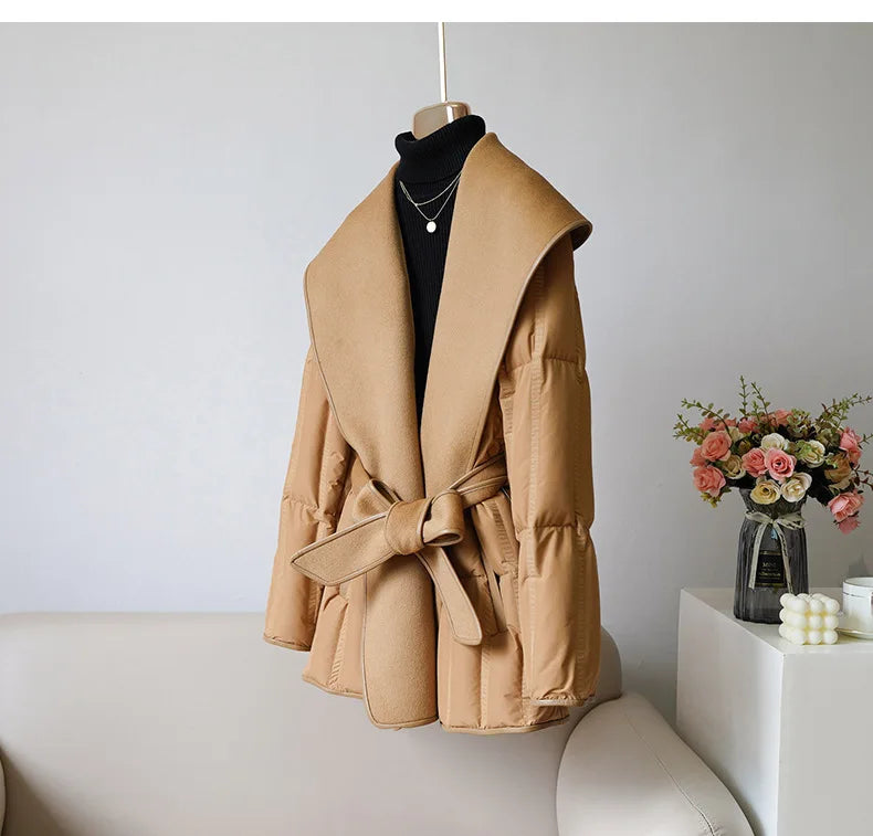 Anna-Berg | Belted Down Jacket