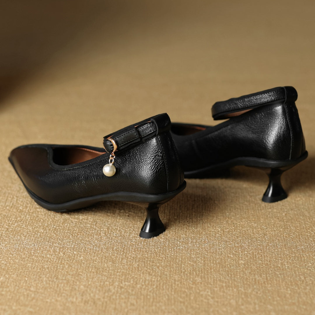 Anna-Berg | Genuine Leather Heels