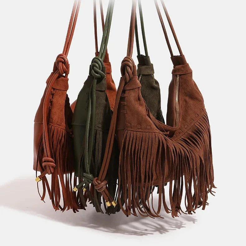 Anna-Berg | Fringe Detail Women's Top