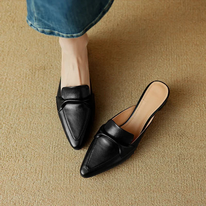 Anna-Berg | Genuine Leather Mules